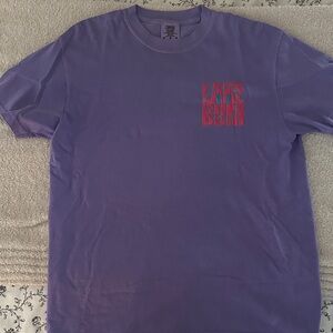 Comfort Colors Purple and Red Graphic Tee